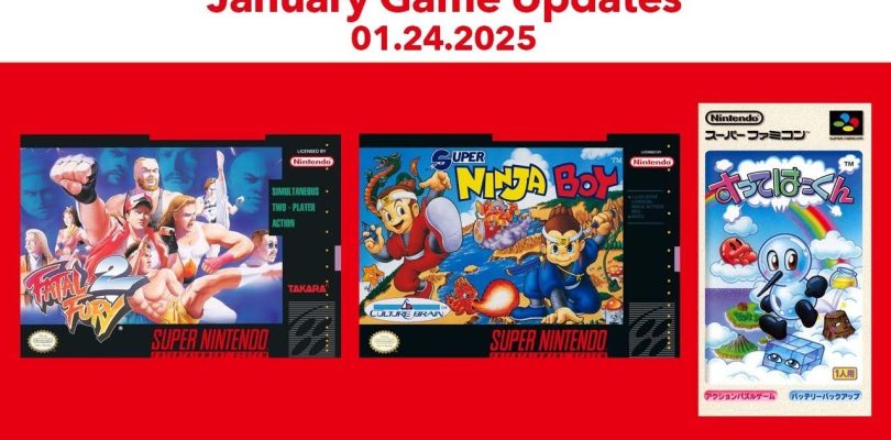 Nintendo Switch Online: disponibili quattro nuovi giochi per SNES