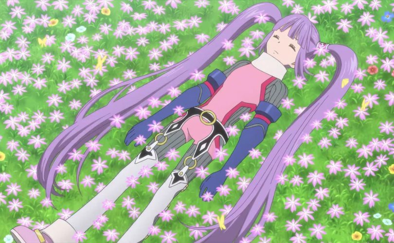 La misteriosa Sophie si sveglia in un campo fiorito in TALES OF GRACES f REMASTERED