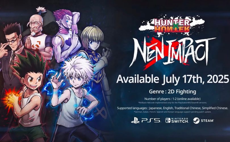 HUNTER x HUNTER: Nen x Impact ha finalmente una data di uscita