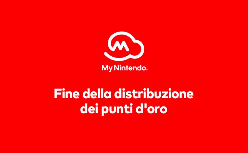 Nintendo annuncia la fine dei punti d'oro My Nintendo